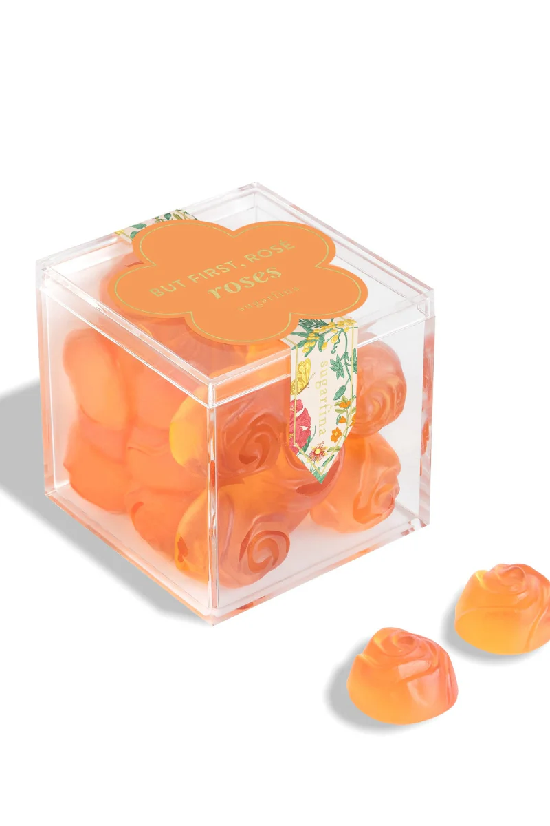 Sugarfina But First, Rose Roses Small Cube