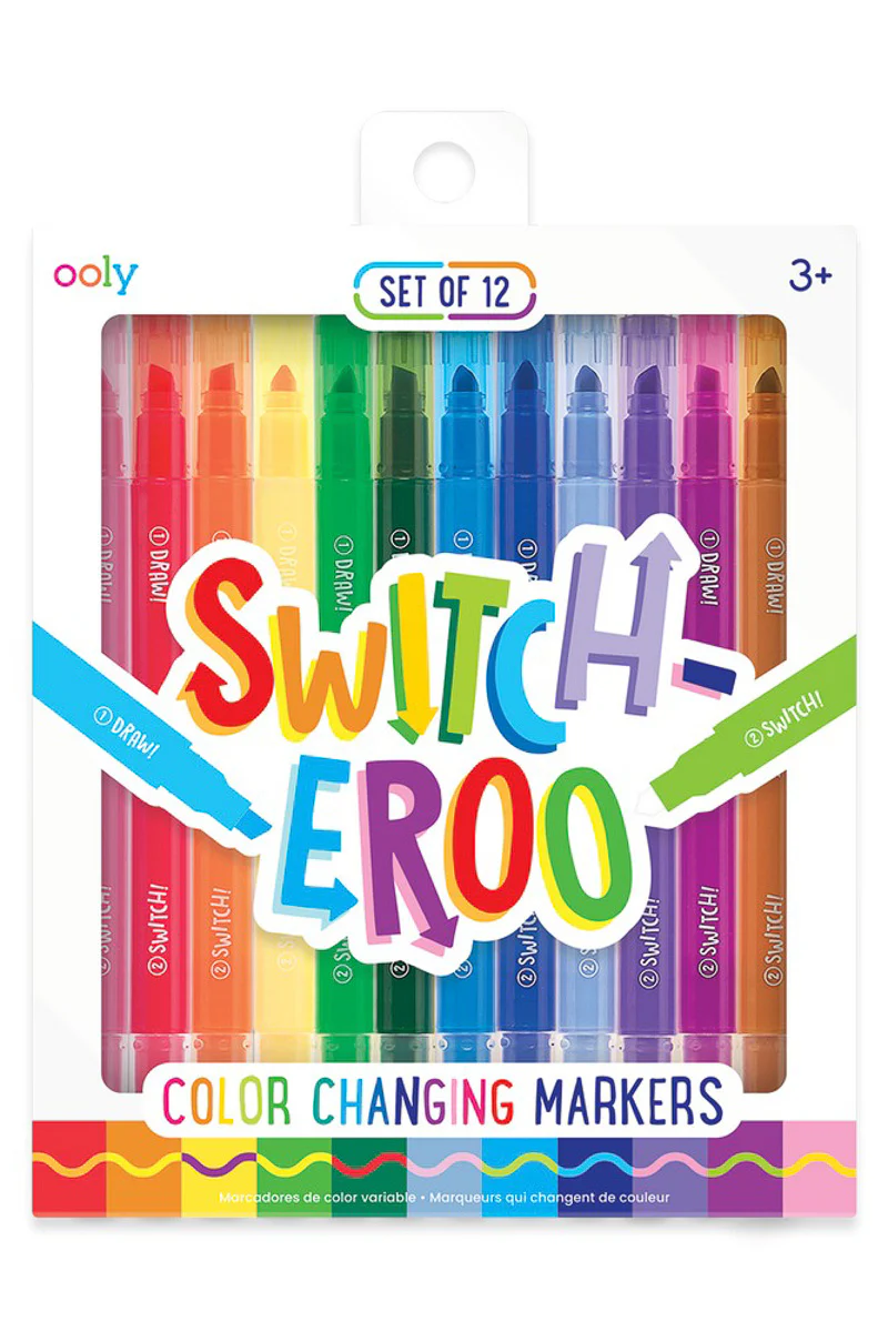 OOLY Switch-eroo! Color-Changing Markers 2.0 Set of 12 - Image 3