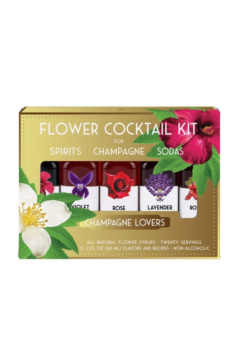 Floral Elixir Co. Champagne Lovers Cocktail Kit