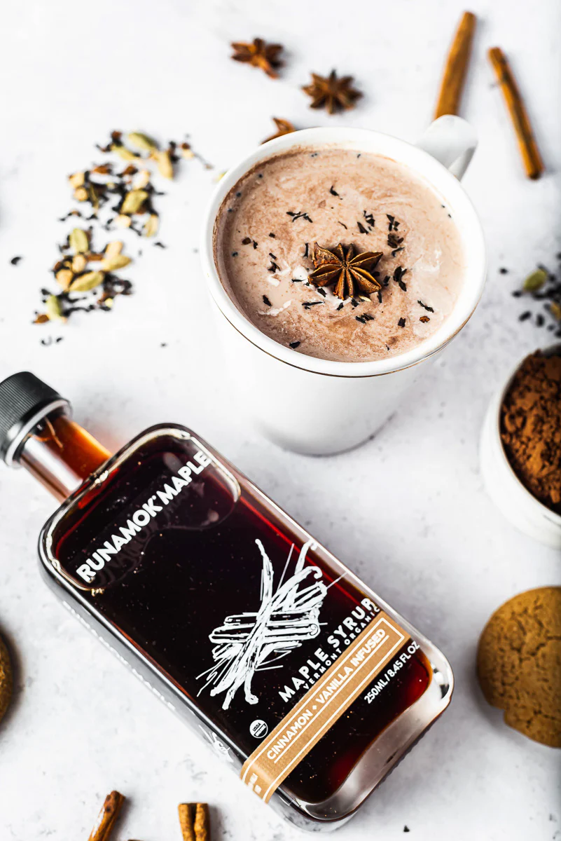 Runamok Maple Cinnamon + Vanilla Infused Maple Syrup - Image 3