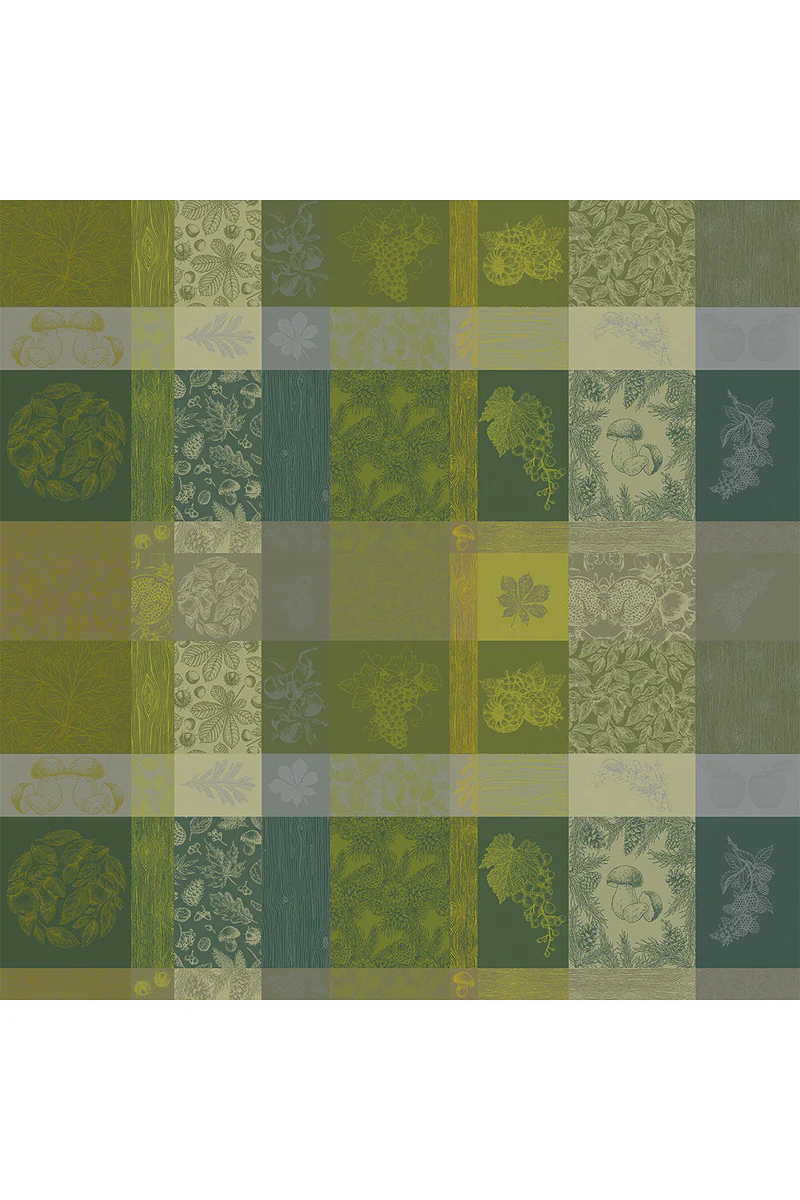 Garnier-Thiebaut Mille Automnes Tablecloth 71"x98" Mousse - Image 4