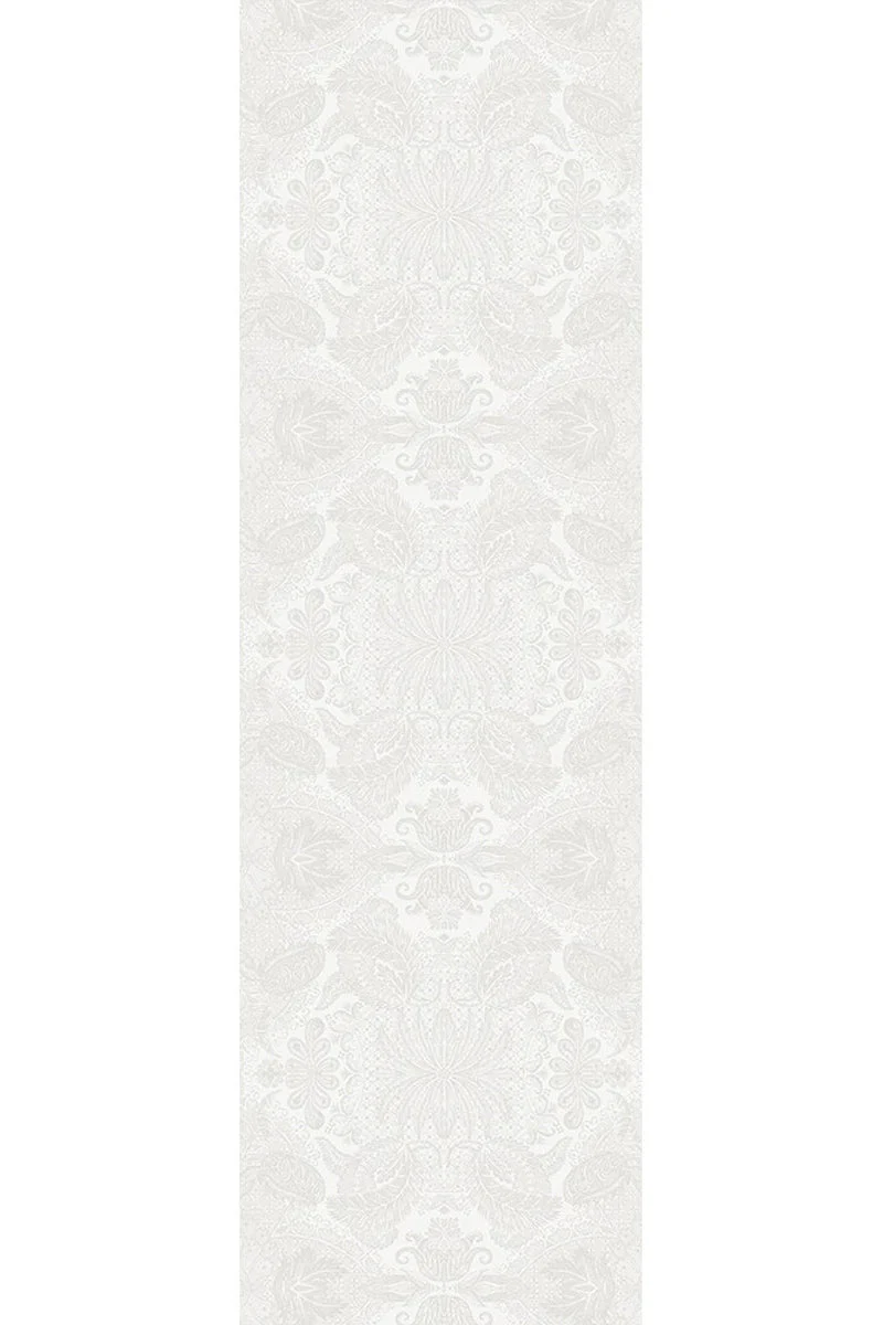 Garnier-Thiebaut Mille Isaphire Coated Tablecloth 69"x98" Blanc