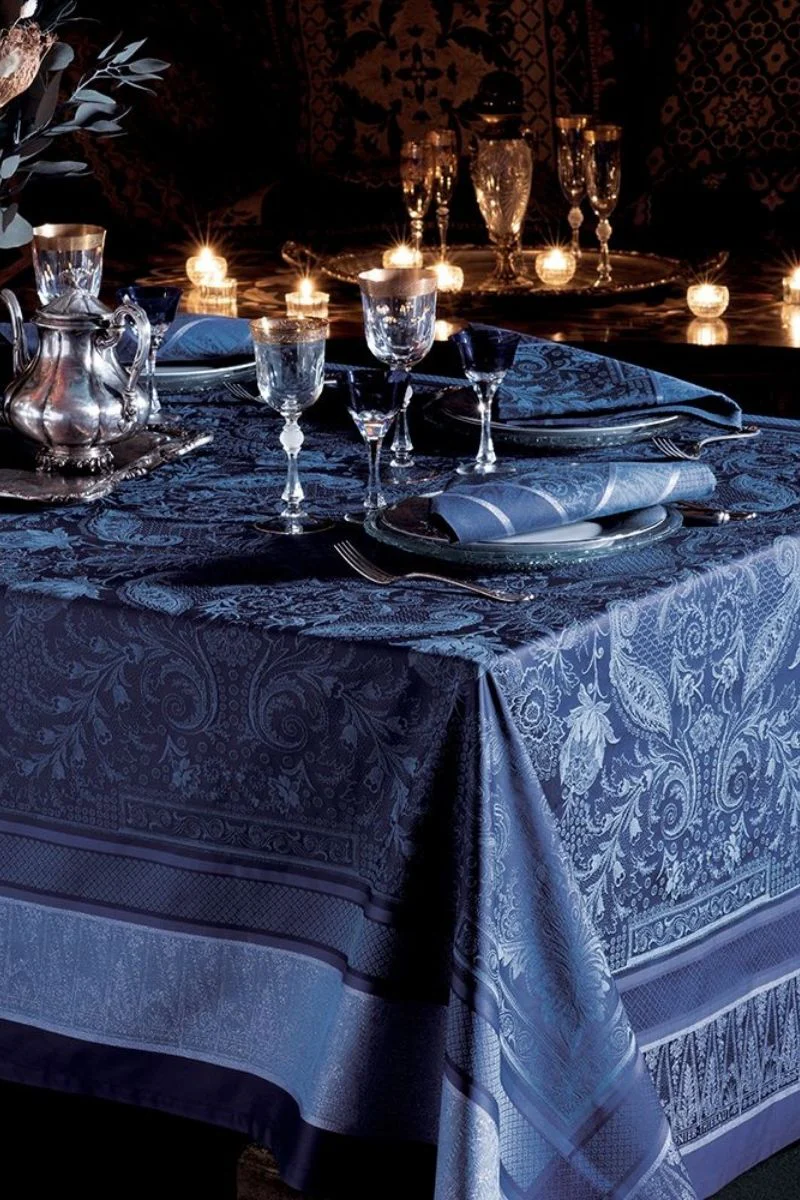 Garnier-Thiebaut Persina Tablecloth 69"x69" Crépuscule