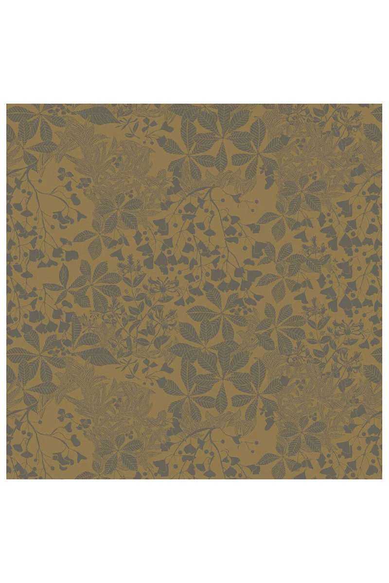 Garnier-Thiebaut Super Nature Tablecloth 71"x71" Or Pale - Image 3