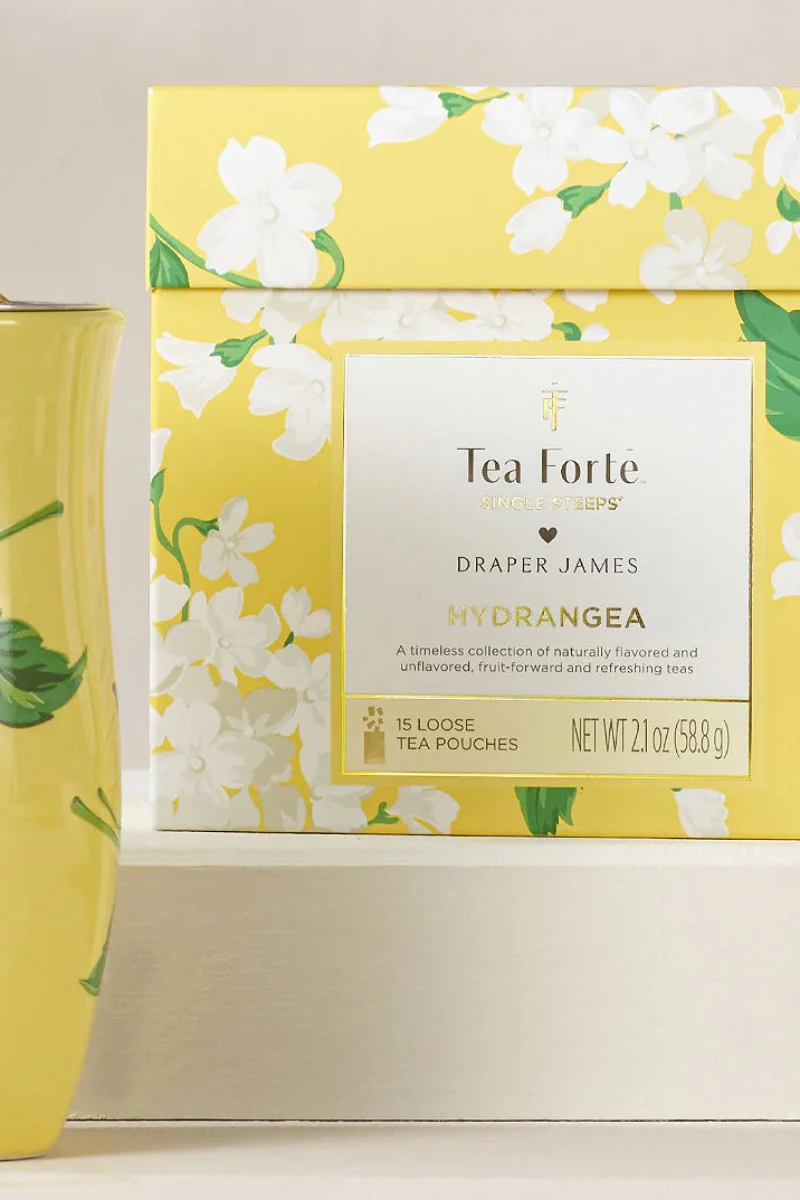 Tea Forte Hydrangea Draper James Single Steeps Sampler