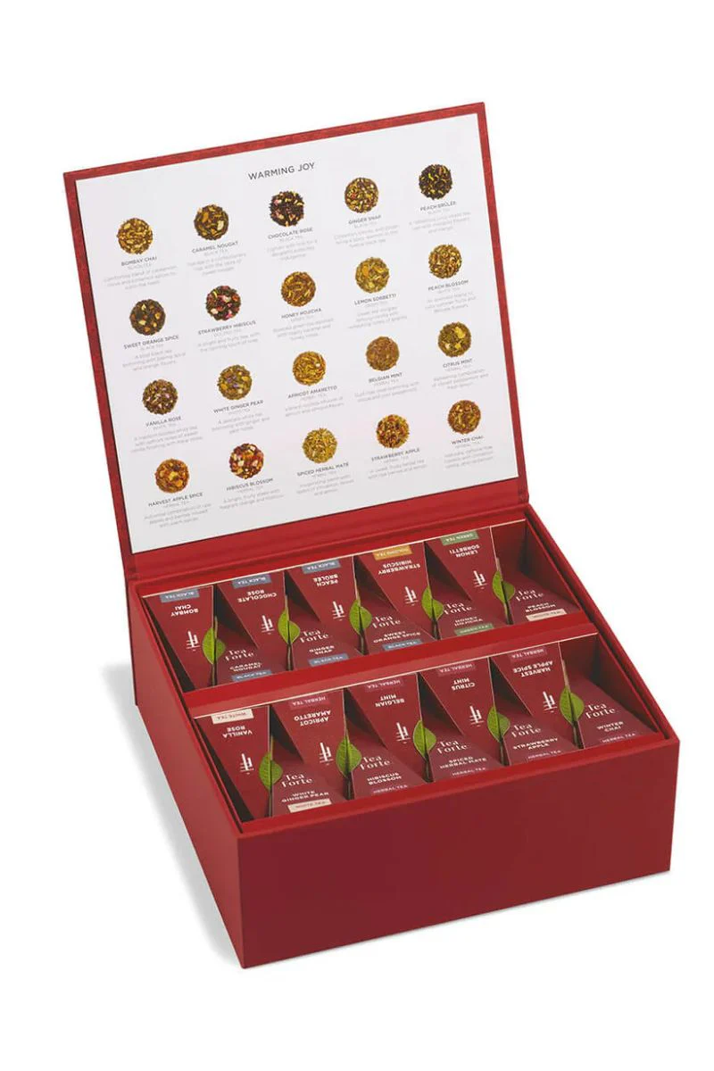 Tea Forte Warming Joy Tea Chest With 40 Infusers - Image 3