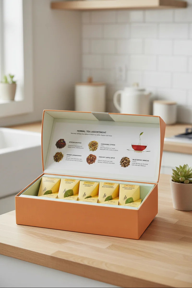 Tea Forte Petite Presentation Box Herbal Tea Assortment