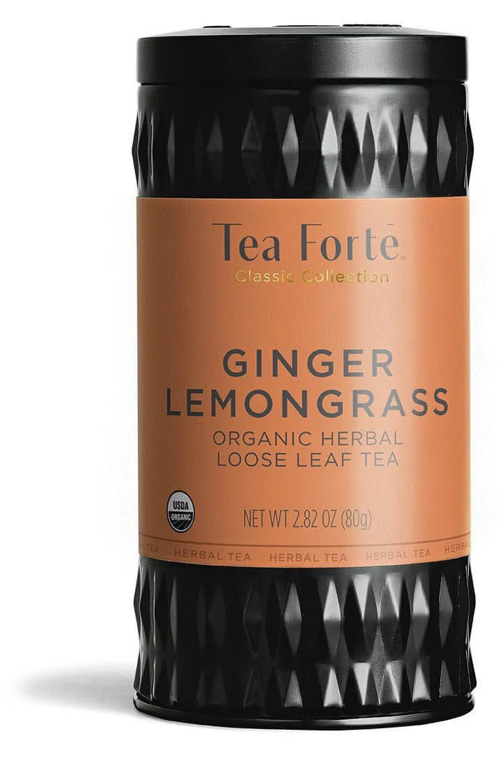 Tea Forte Loose Leaf Tea Canister Ginger Lemongrass