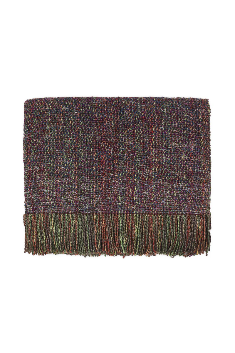 Bedford Cottage Dartmouth Throw Aubergine 45"x70"