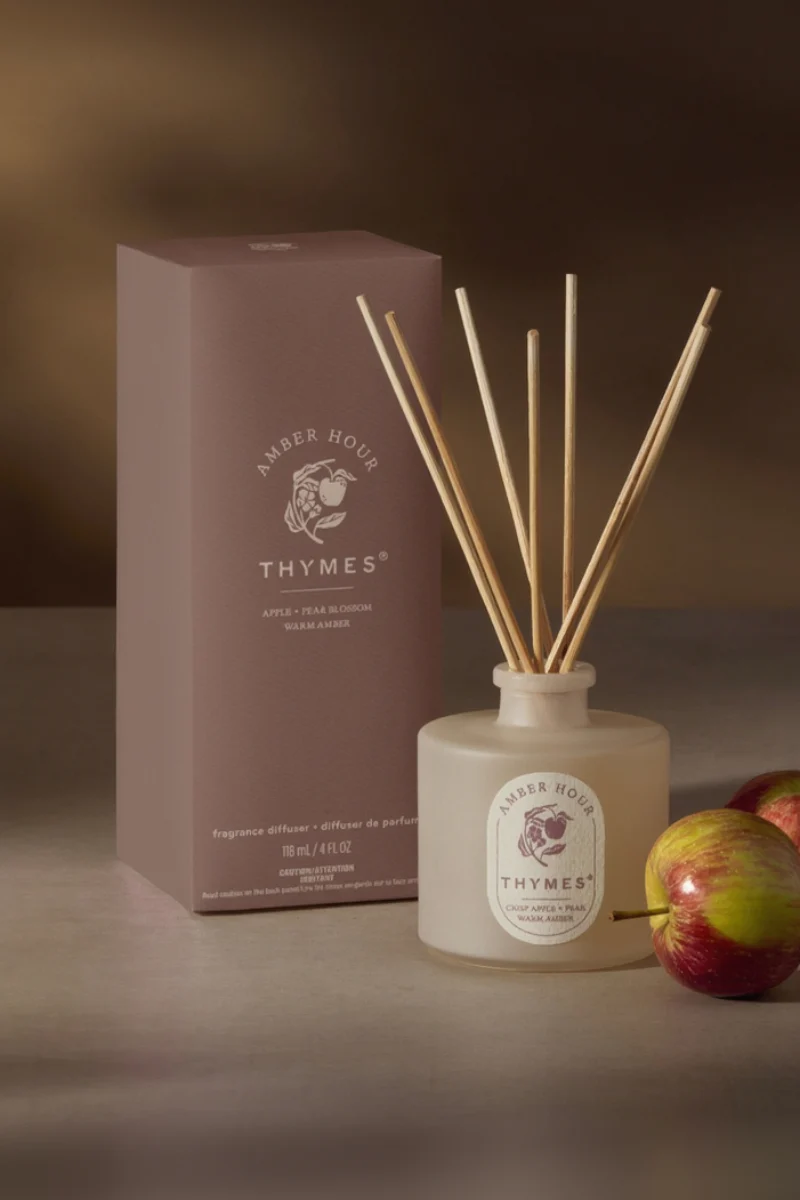 Thymes Amber Hour Petite Diffuser 4oz