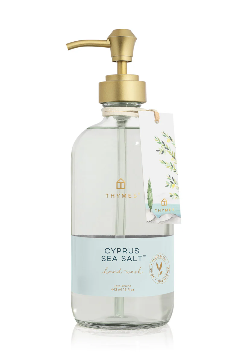 Thymes Cyprus Sea Salt Large Hand Wash - Image 2
