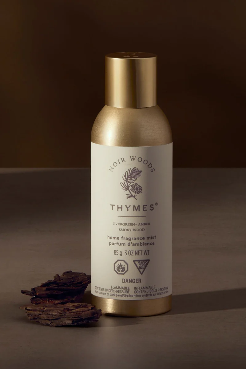 Thymes Noir Woods Home Fragrance Mist 3oz