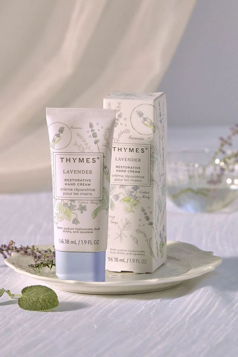 Thymes Lavender Restorative Hand Cream