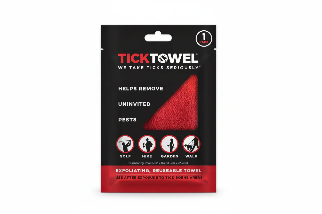 TICKTOWEL, EXFOLIATING MITT RD