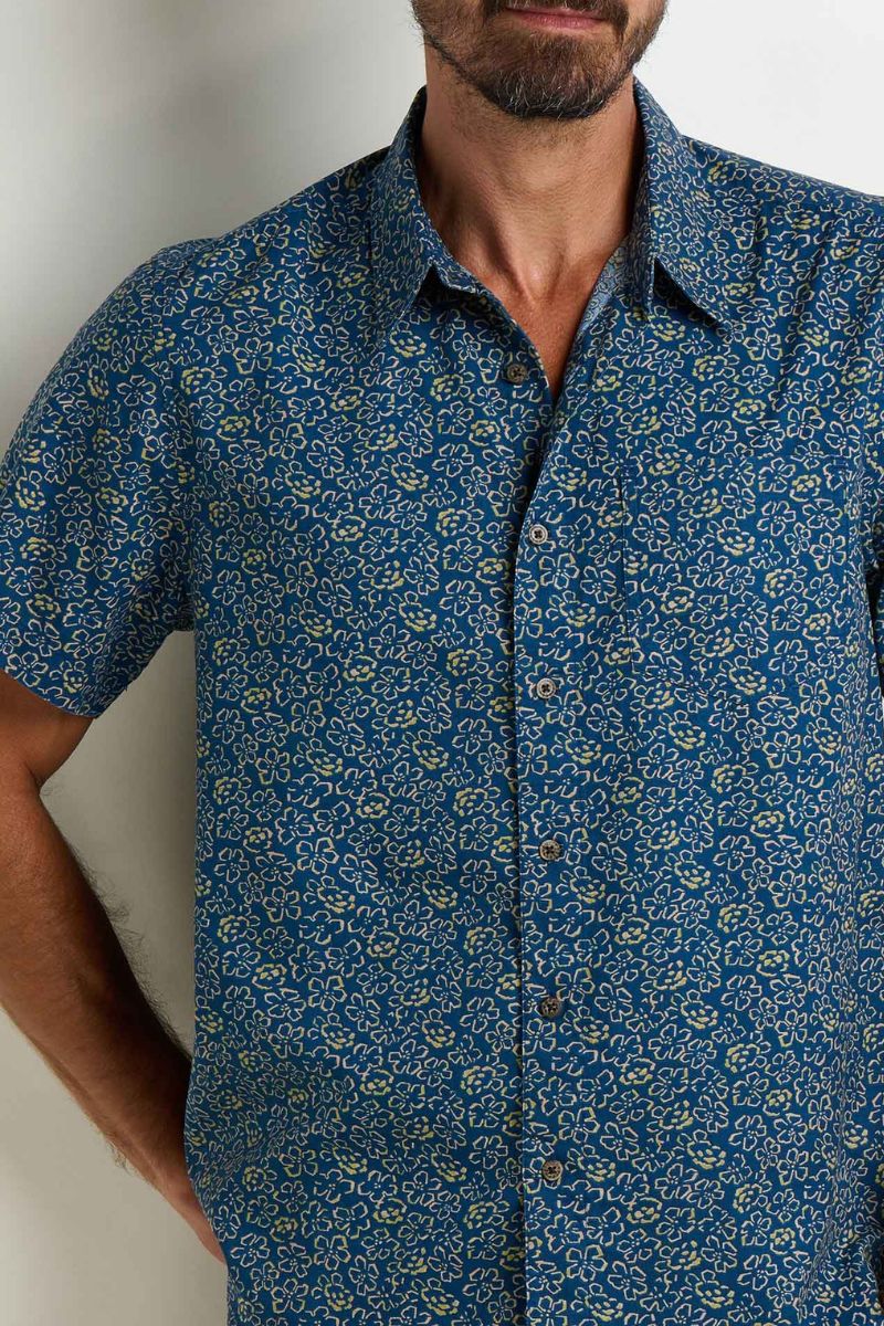 Toad & Co. Fletch Shirt L Canal Print - Image 3