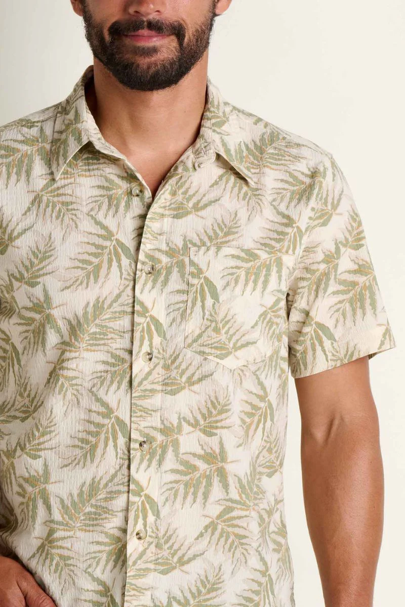 Toad & Co. Mens Fletcher Shirt M Salt Print - Image 3
