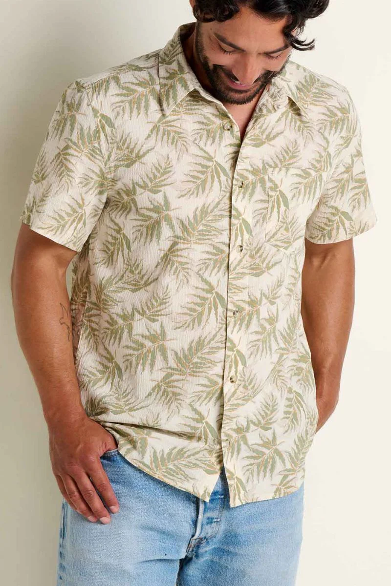 Toad & Co. Mens Fletcher Shirt XL Salt Print - Image 2