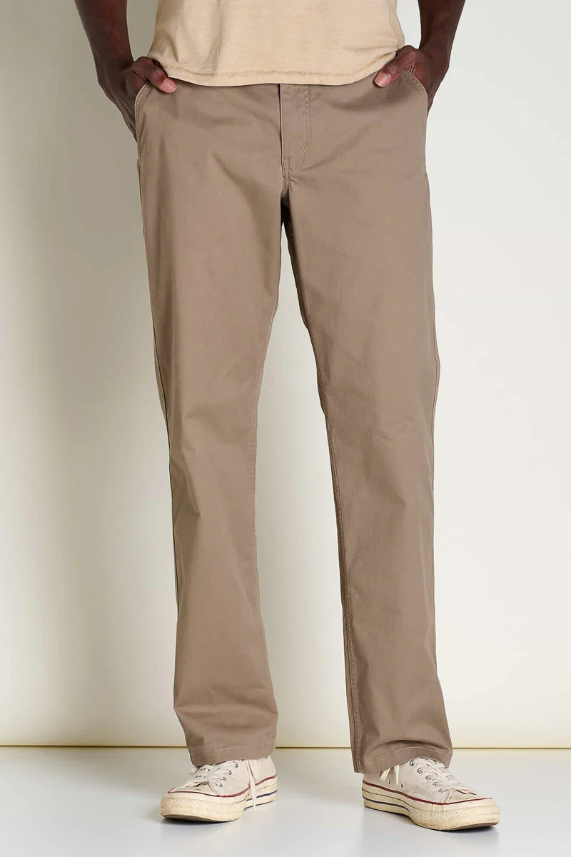 Toad & Co Men's Mission Ridge Pant 34"x 32" Dark Chino