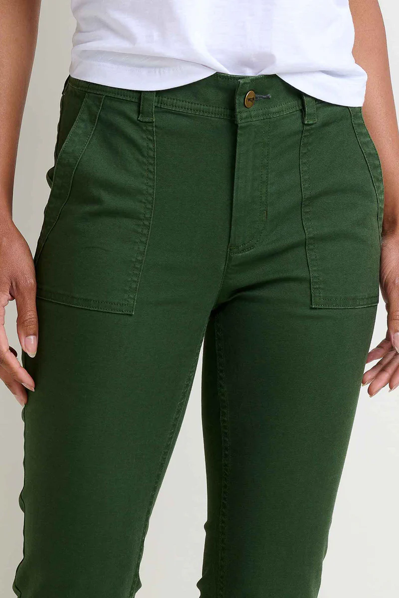 Toad & Co Women's Earthworks Pant Size 8 Epidote