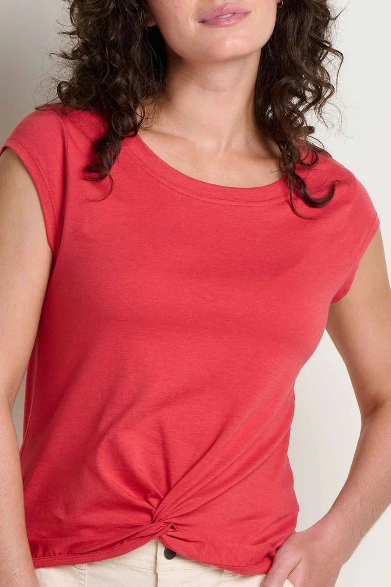 Toad & Co. Women's Anza Tee M Crabapple