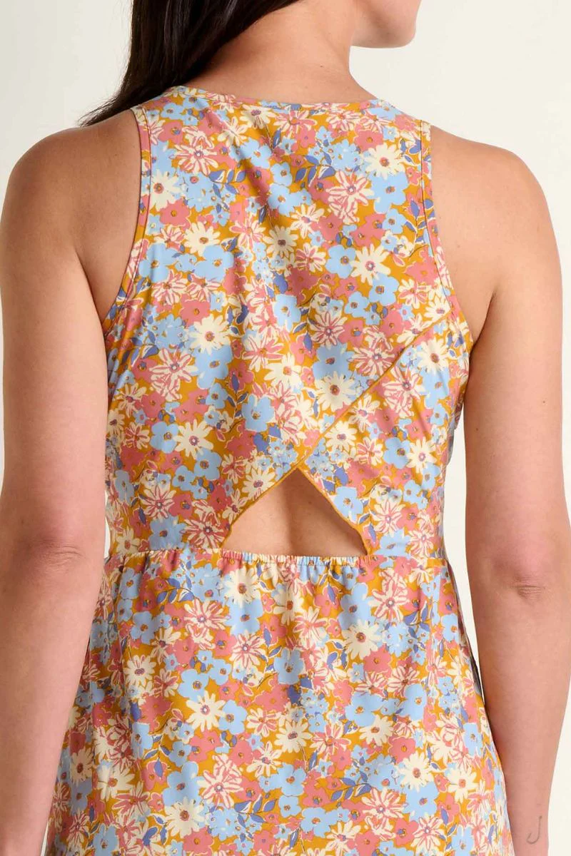 Toad & Co. Women's Sunkissed Maxi Dress M Sunset Print - Image 6