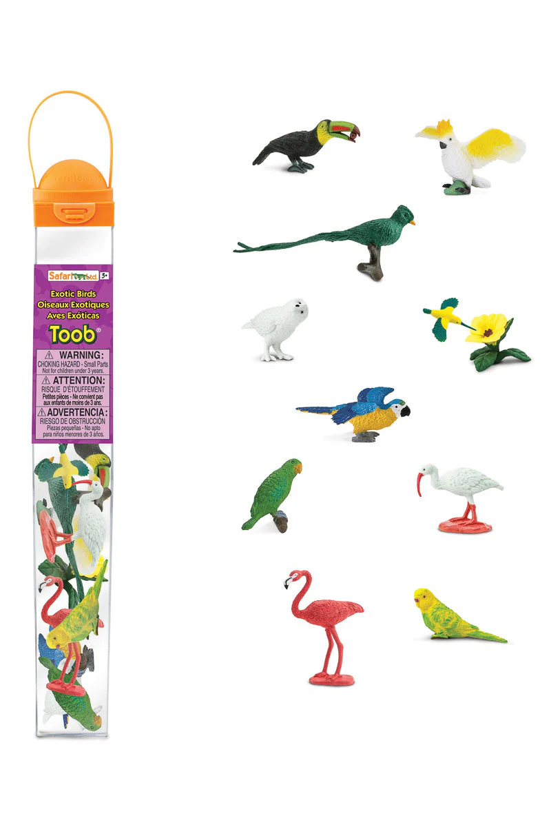 Safari Ltd Exotic Birds TOOB