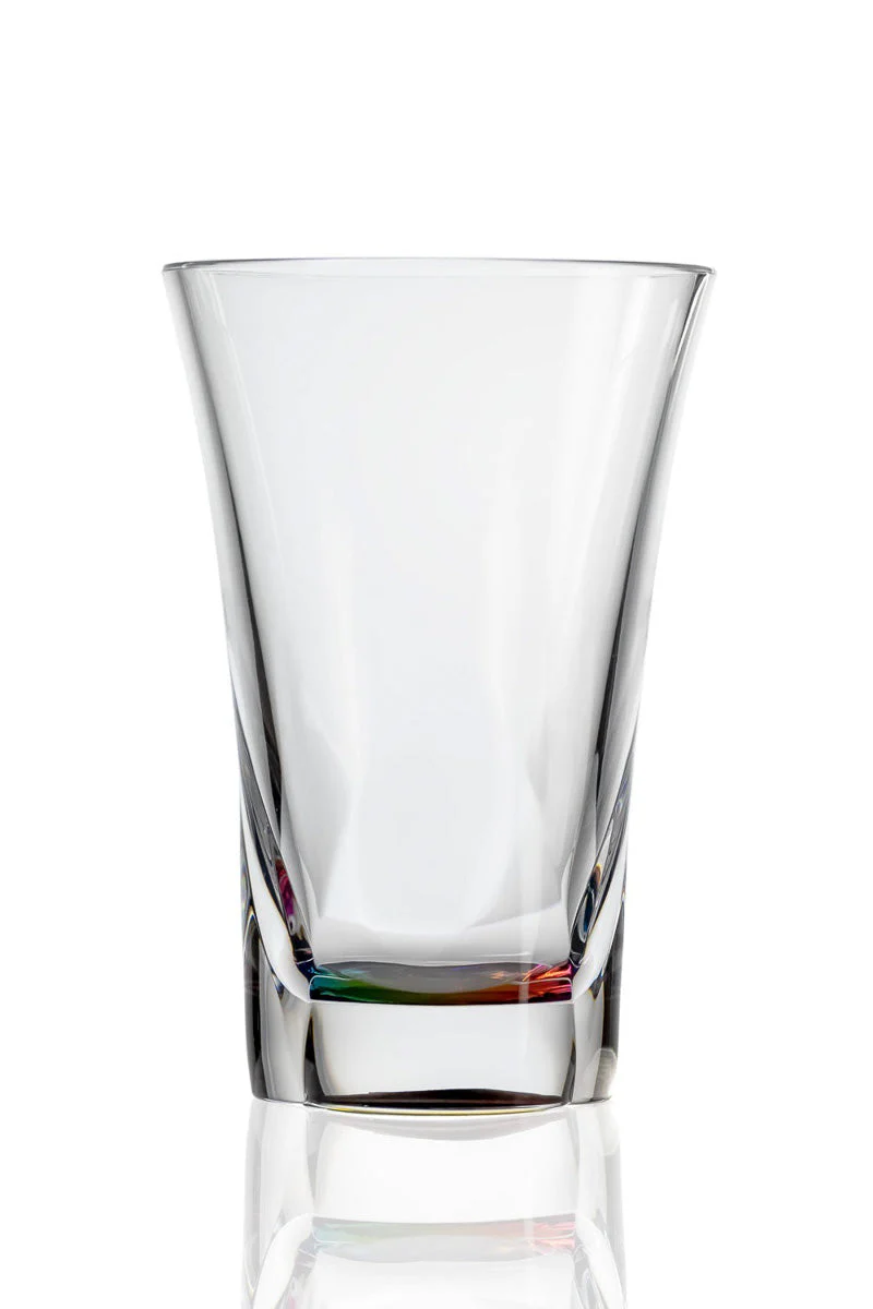 Merritt Diamond Acrylic Tumbler Glass 16 oz Rainbow
