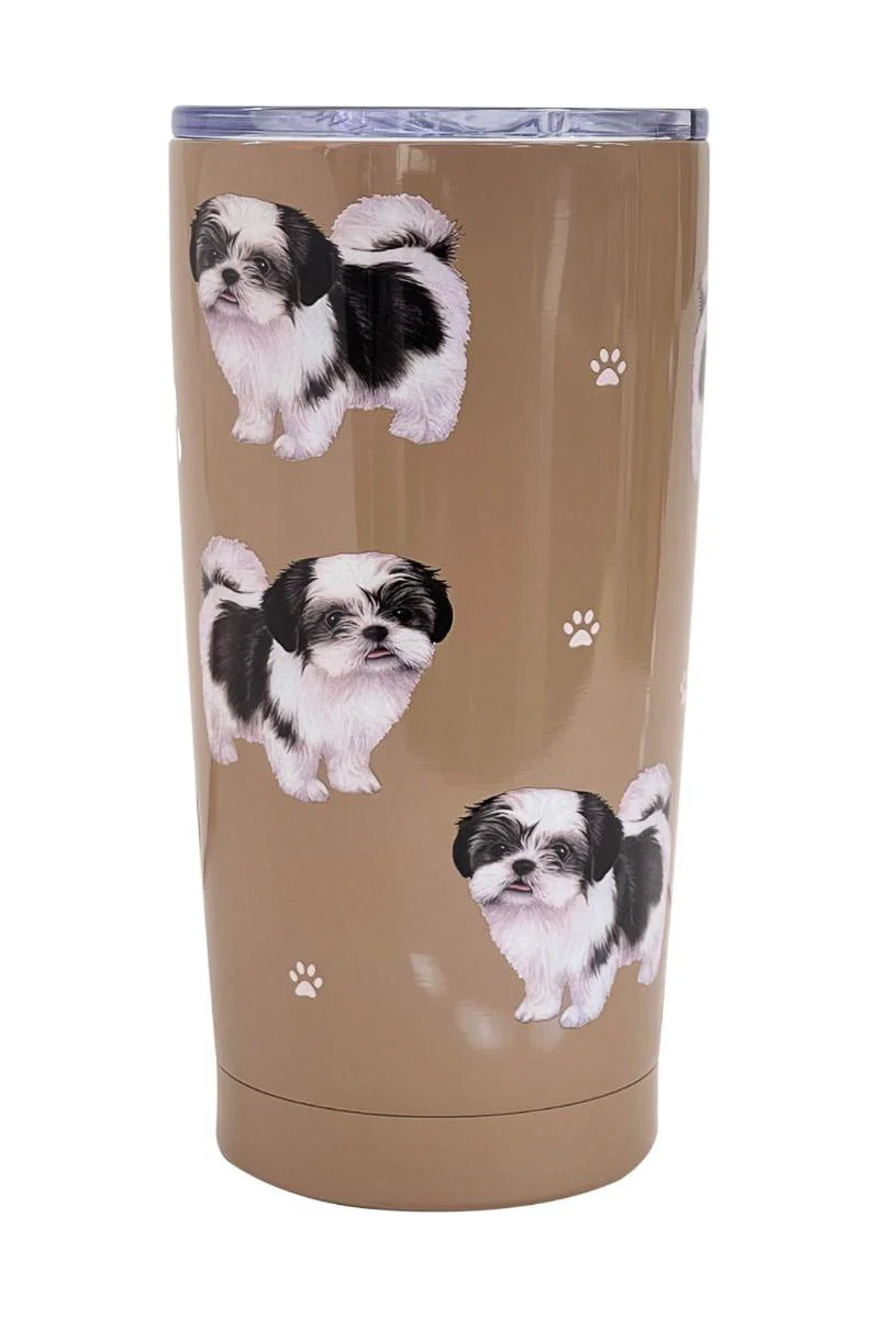 Shih Tzu Black Serengeti Tumbler - Image 2