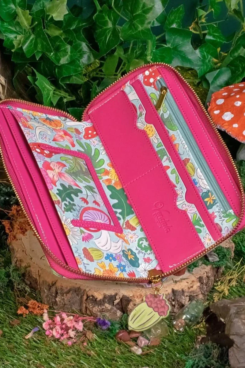 Vendula London Fairy Village Large Ziparound Crossbody Wallet - Image 2