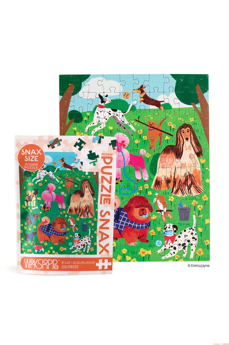 Werkshoppe Puzzle Snax Puppy Park 100 Pieces - Image 2