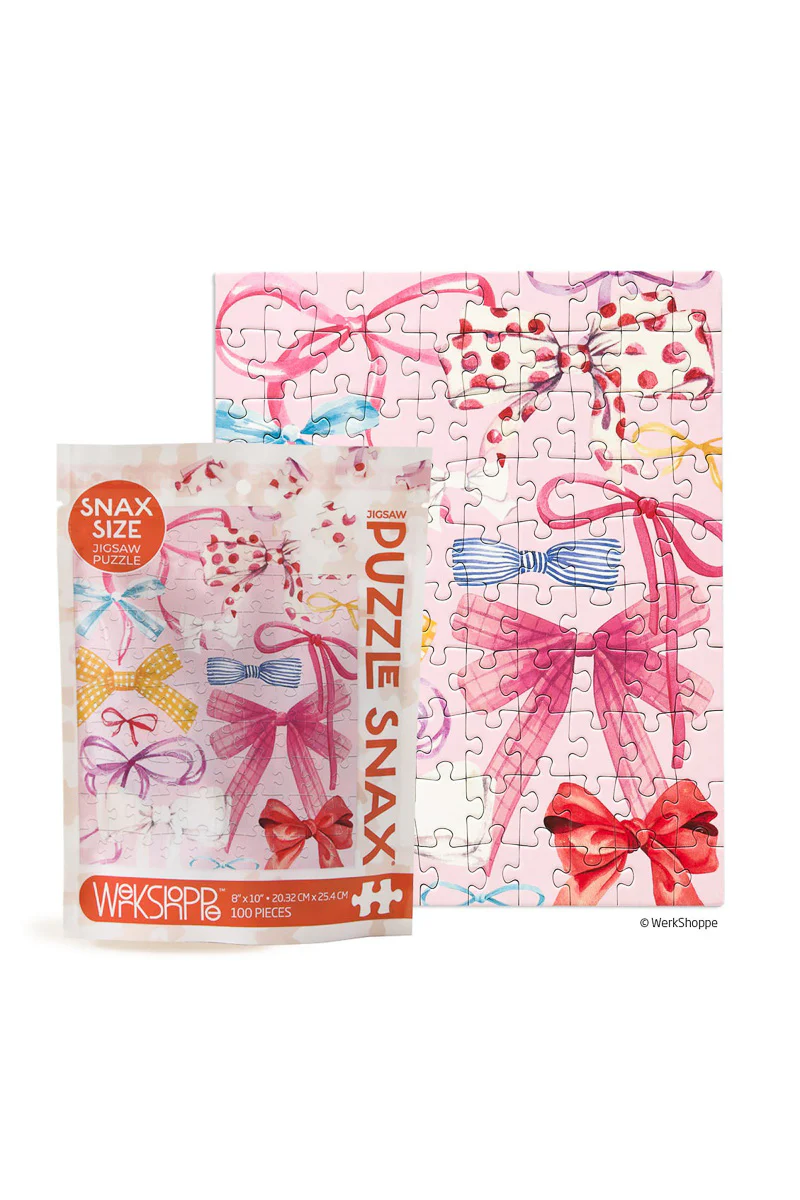 Werkshoppe Puzzle Snax Ribbons & Bows 100 Pieces - Image 2