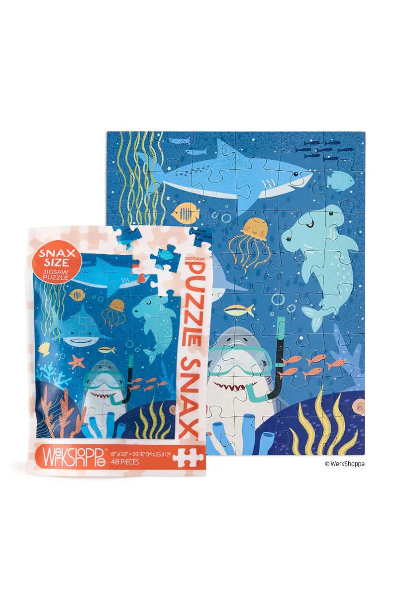 Werkshoppe Puzzle Snax Shark Tank 48 Pieces - Image 2