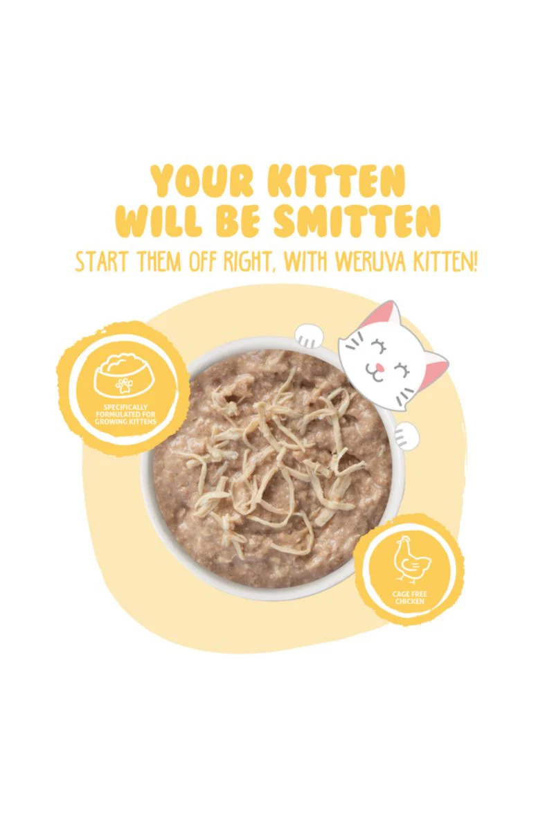Weruva Kitten Chicken Au Jus Canned Cat Food 3 oz - Image 2