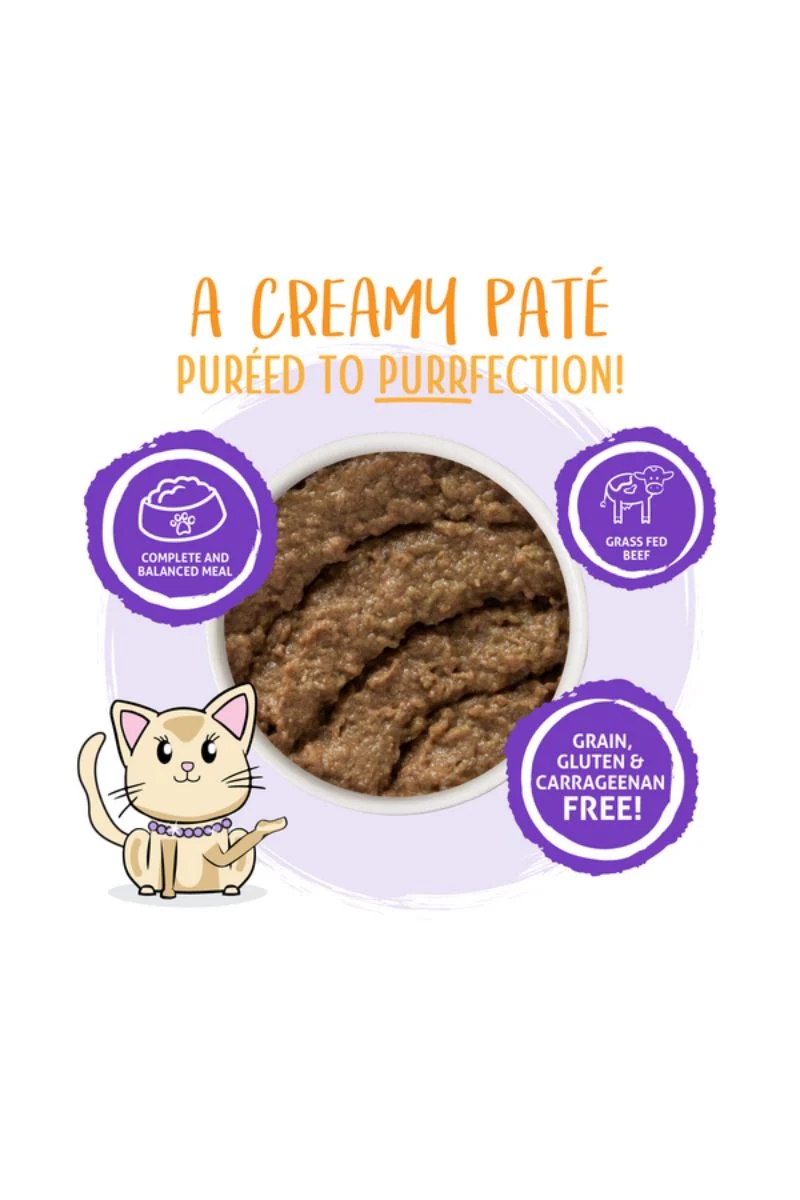 Weruva Pate Meal or N Deal! Chicken & Beef Dinner Canned Cat Food 3 oz - Image 2
