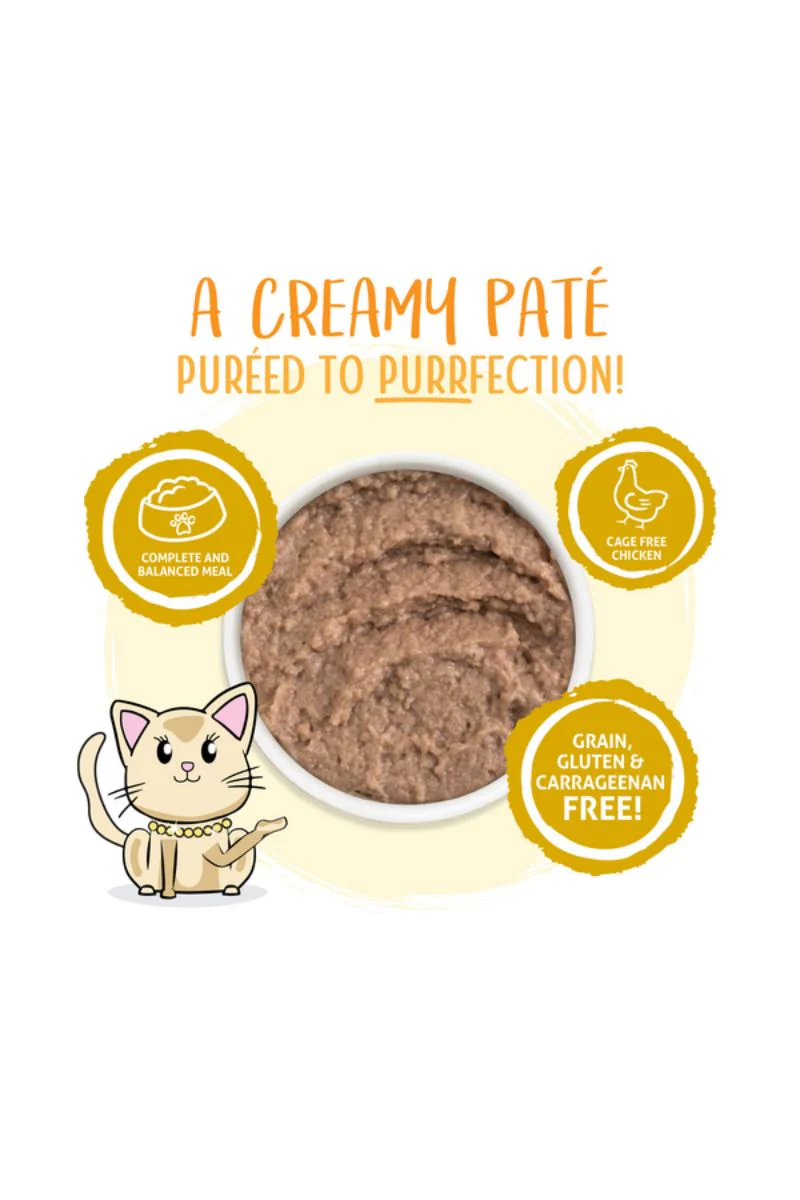 Weruva Pate Press Your Dinner Canned Cat Food 3 oz - Image 2