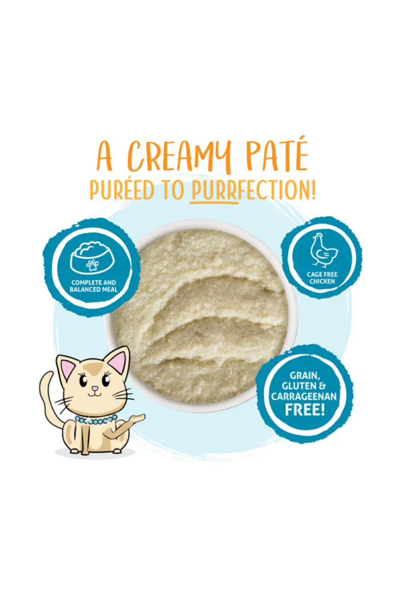 Weruva Pate Press Your Lunch! Chicken Dinner Canned Cat Food 3 oz - Image 2