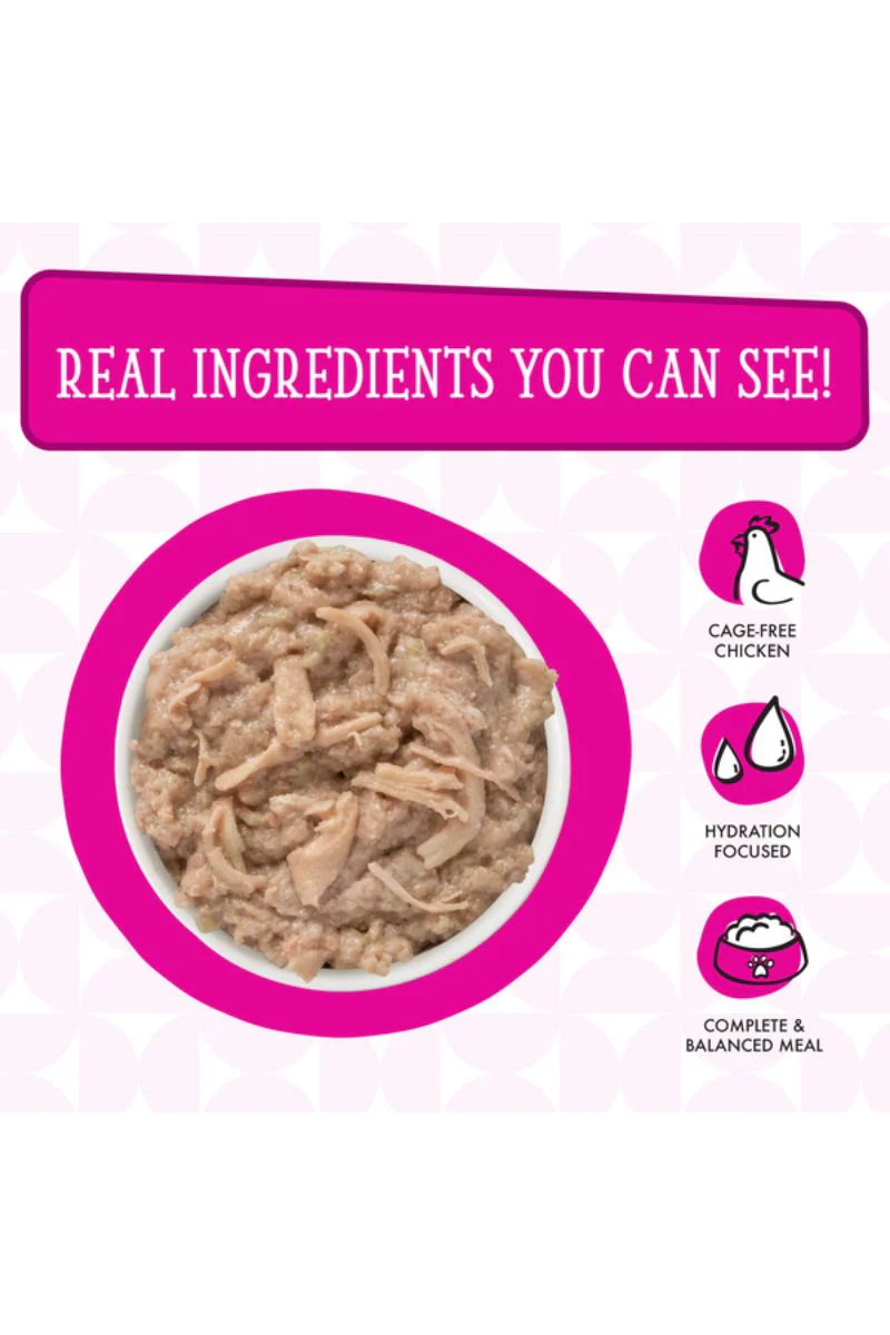 Weruva Dogs In The Kitchen Fowl Ball with Chicken Breast & Turkey Au Jus Pouch 2.8 oz - Image 2