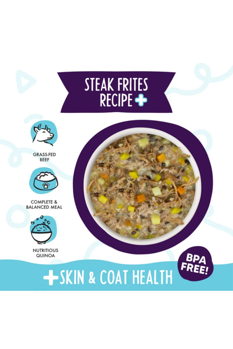 Weruva Meals 'n More MNM Steak Frites Recipe Plus Cup 3.5 oz - Image 2