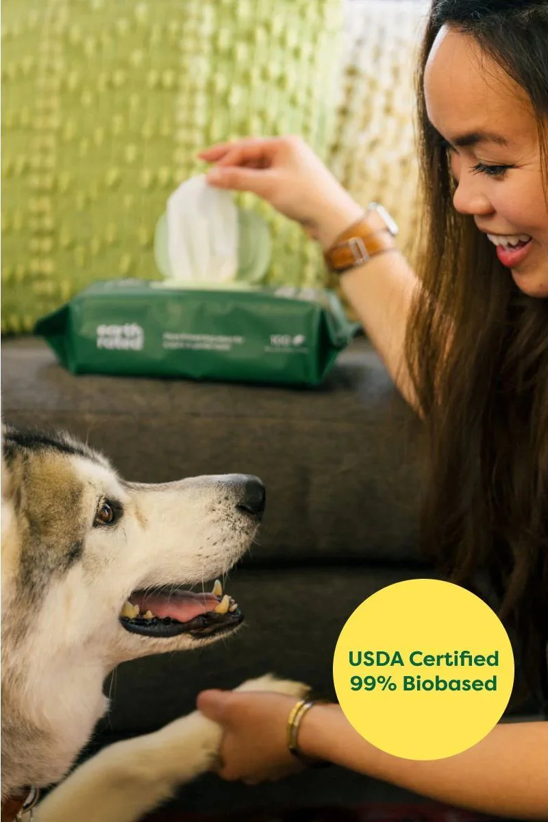 Earth Rated Dog Wipes Lavender 100 Count - Image 2