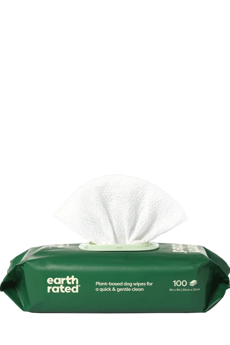 Earth Rated Dog Wipes Unscented 100 Count - Image 2