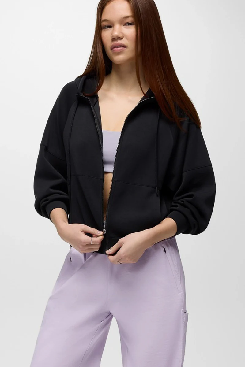 Woman's Shea Full Zip Hoodie Extra Large Black - Image 2