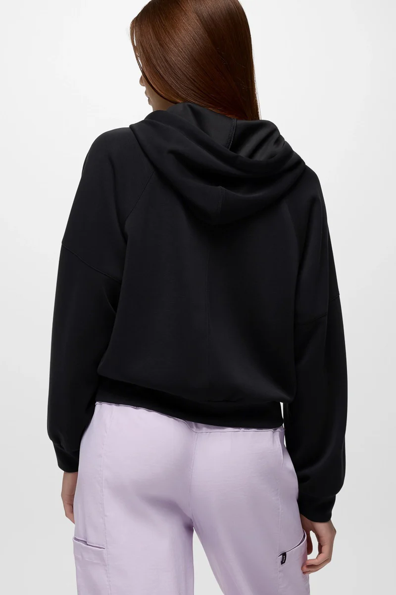 Woman's Shea Full Zip Hoodie Extra Large Black - Image 3