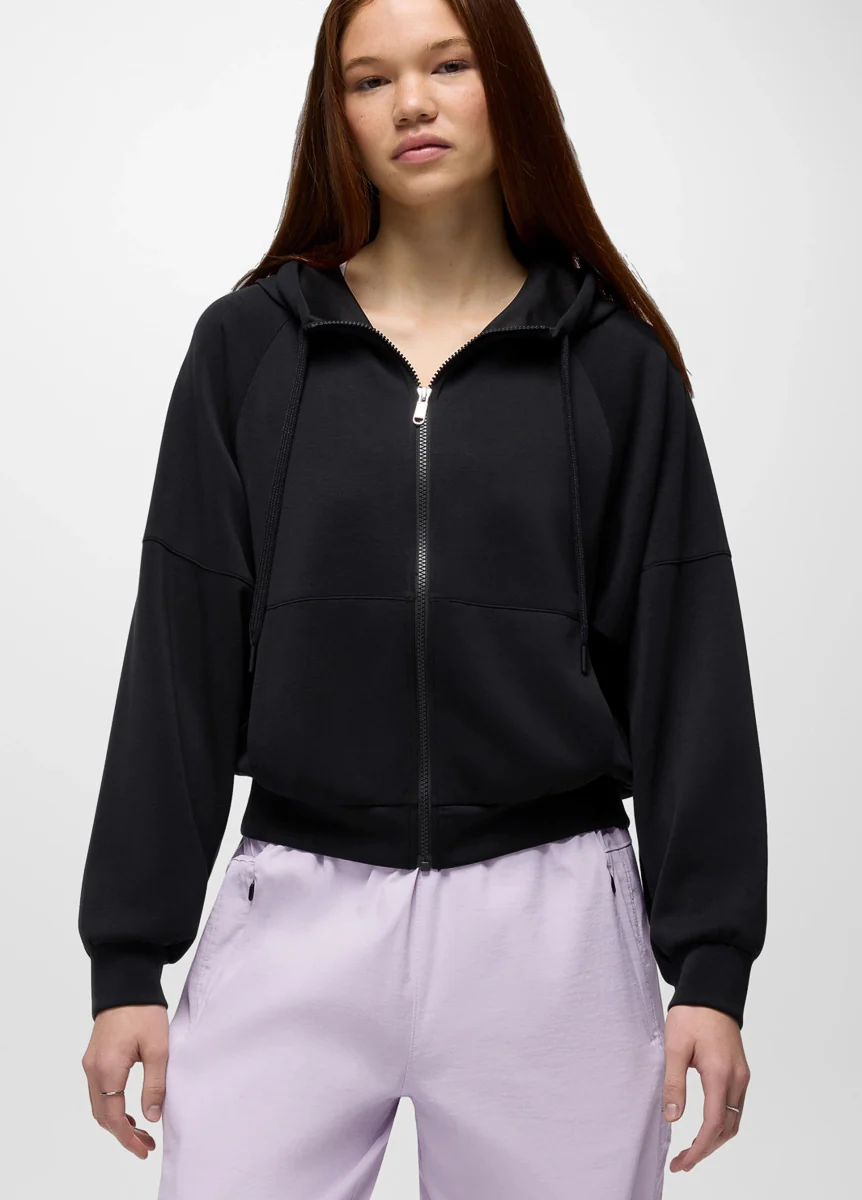 Woman's Shea Full Zip Hoodie Extra Large Black - Image 4