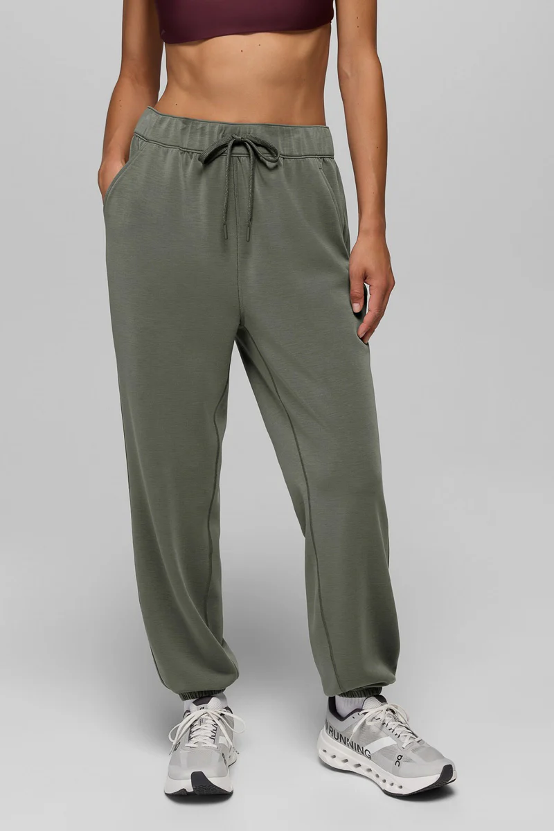 Woman's Shea High Rise Jogger Large Thyme - Image 3