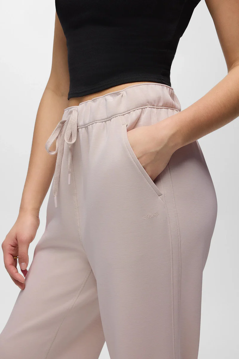 Woman's Shea High Rise Jogger Medium Almond - Image 4