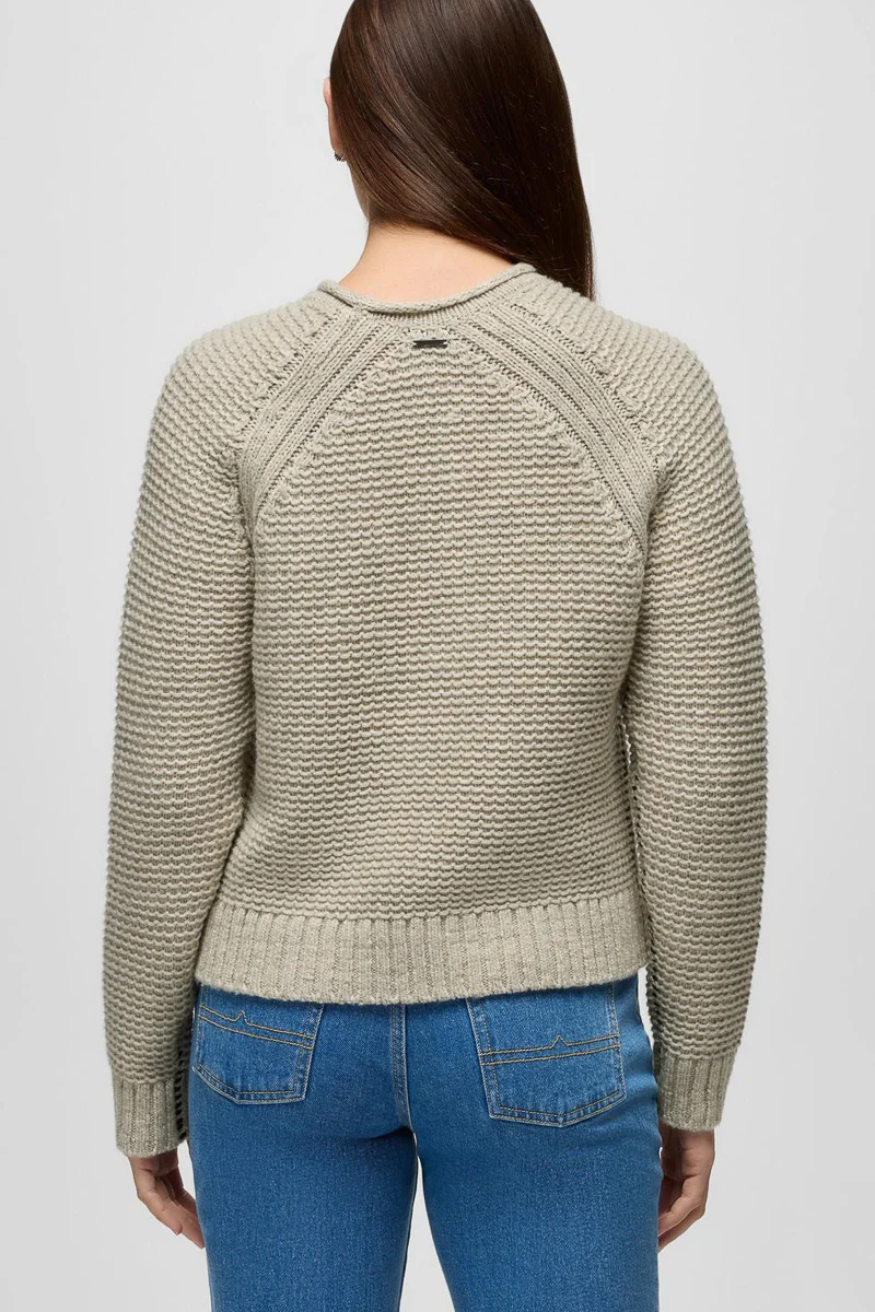 Women's Cades Cove Sweater Large Oatmeal - Image 3