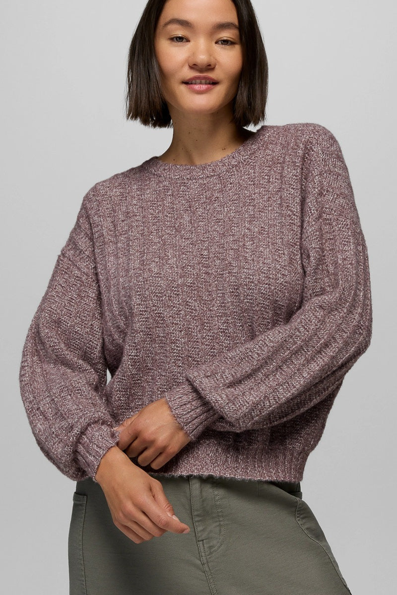 Women's Emberbrook Sweater Large Vino Heather