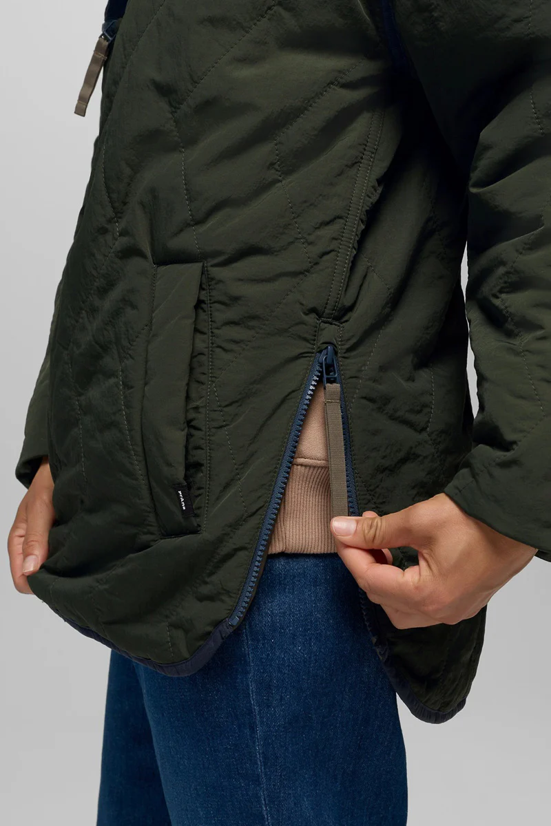 Women's Encinitas Field Coat Medium Nori - Image 4