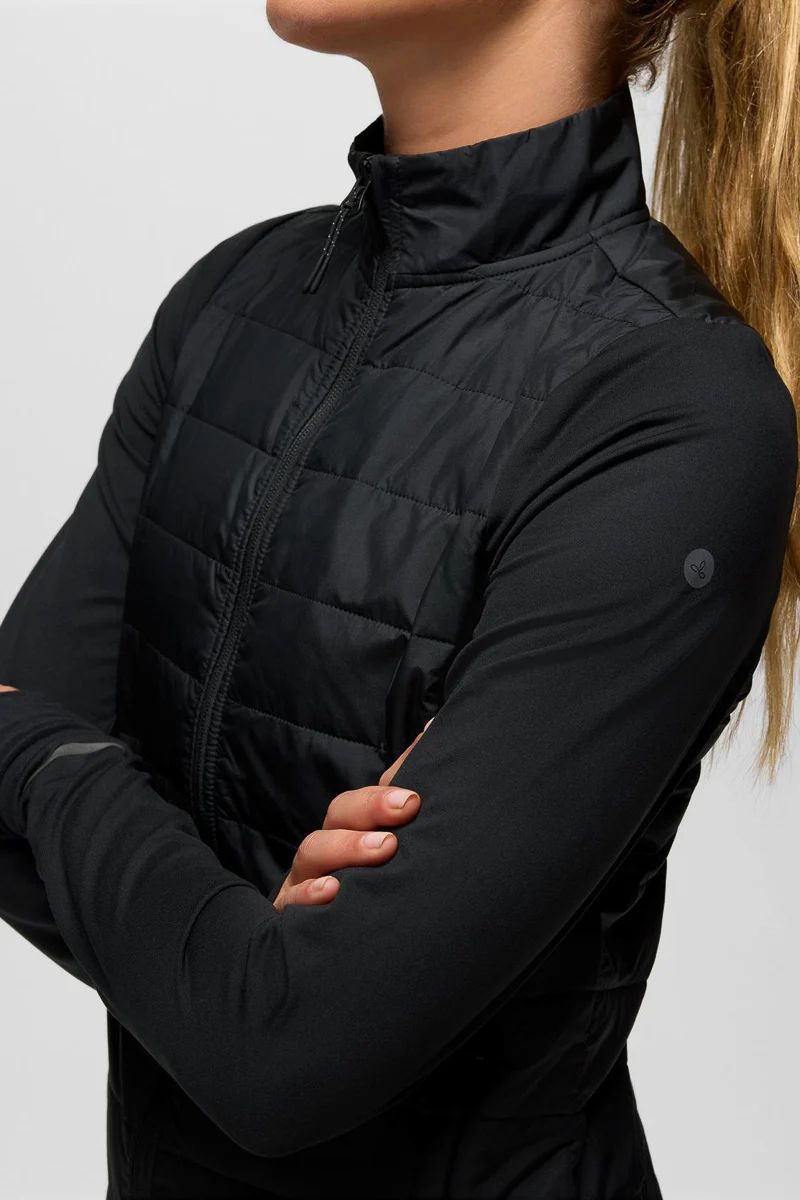 Women's Ice Flow Insulated Jacket Extra Small Black - Image 4